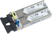 Mikrotik - Switch, Tzfal - MikroTik S-3553LC20D 1.25G 1xLC (SM) 1310nm/15 2db SFP modul