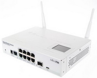 Mikrotik - Switch, Tzfal - MikroTik CRS109-8G-1S-2HnD-IN L5 8xGiga 1xSFP PoE router