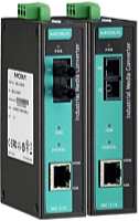 Moxa - Switch, Tzfal - Moxa IMC-21A-M-ST Multimode Media Converter