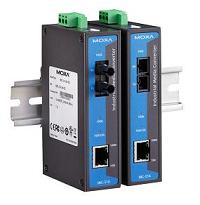 Moxa - Switch, Tzfal - Moxa IMC-21A-S-SC Multimode Media Converter