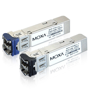 Moxa - Switch, Tzfal - Moxa SFP-1G10ALC 1000Base WDM LC 10km Transceiver