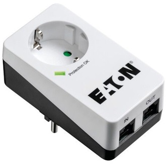 EATON - Zavarszrs eloszt - Eaton ProtectionBox 1 TEL, 1DIN tlfesz-vd aljzat + RJ45 PB1TD