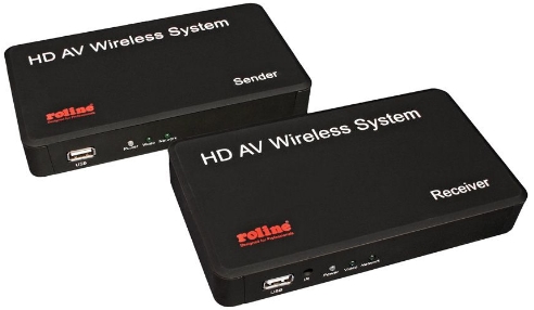 Roline - Monitor eloszt KVM - ROLINE 14.01.3406-1 Wireless HDMI Extender