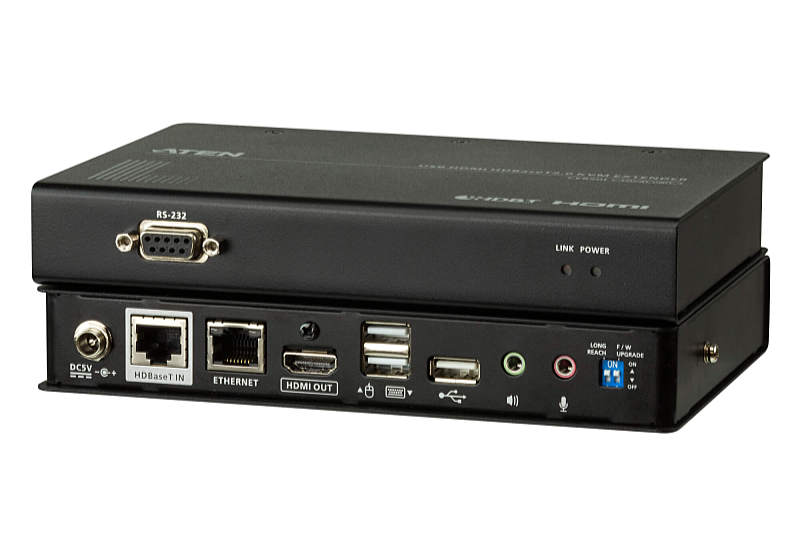 ATEN - Monitor eloszt KVM - ATEN USB HDMI HDBaseT 2.0 KVM CE820-AT-G KVM Extender