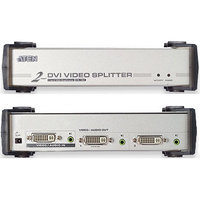 ATEN - Monitor eloszt KVM - ATEN VS162 2x DVI + audio video eloszt