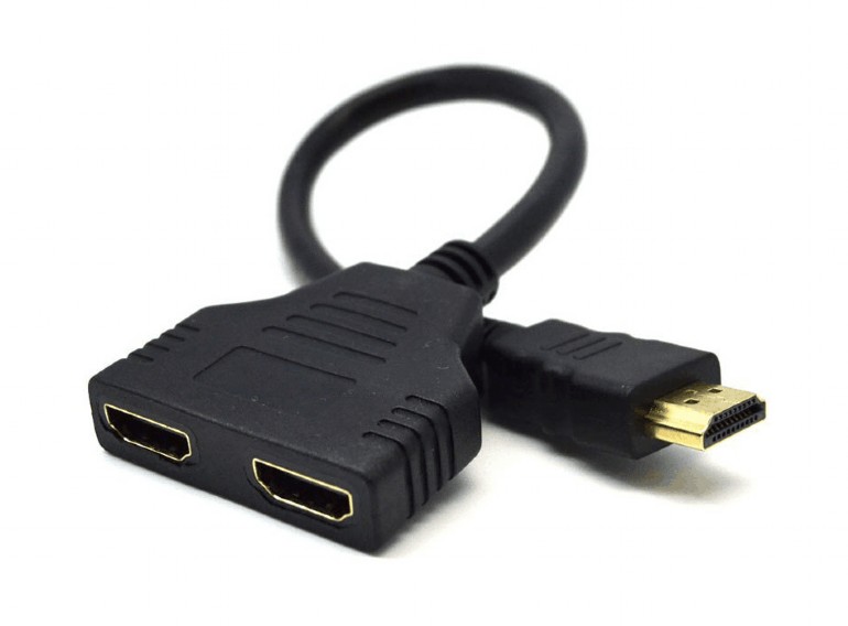 Gembird - KVM Monitor Eloszt Switch - Gembird DSP-2PH4-004 2-Port HDMI kbel, fekete