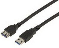 Nedis - Kbel - Nedis USB3.0 A-A 3m hosszabbt kbel CCGP61010BU30