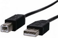 Nedis - Kbel - Nedis 3m USB2.0 A-B kbel, fekete CCGT60100BK30