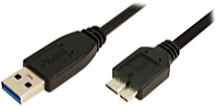 Logilink - Kbel - Logilink 3m USB3.0 A- Bmicro kbel, fekete