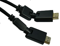 Nedis - Kbel - HDMI - HDMI 1.4 Swivel 1,5m kbel CVGP34290BK15