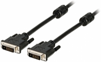 Nedis - Kbel - Nedis CCGP32001BK20 2m DVI 24+1/24P+1 Dual Link kbel, fekete