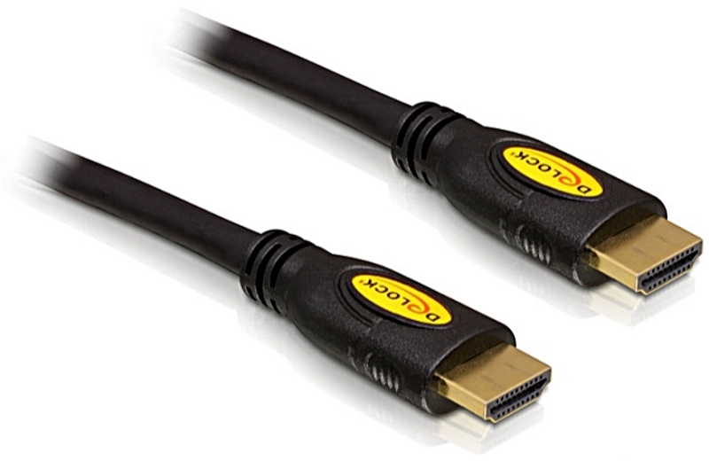 DeLOCK - Kbel - Delock 3m HDMI M - HDMI M 3D 4K kbel, fekete