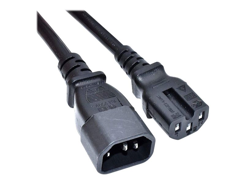 Akyga - Kbel - Kab Hlozati 220V C14-C15 1.8m Akyga AK-UP-06 Akyga AK-UP-06 - Power cable - IEC 60320 C14 to IEC 60320 C15 - 250 V - 15 A - 1.8 m - black