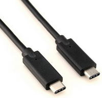 Goobay - Kbel - Goobay 0.5m USB 3.1 Type-C male - USB 3.1 Type-C male kbel, fekete