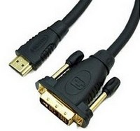 Nedis - Kbel - Monitor kbel HDMI M - DVI M 5m CCGP34800BK50