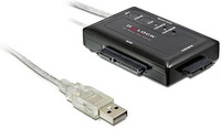 DeLOCK - Kbel Fordit Adapter - Delock USB2.0 - SATA 22pin/16pin/13pin fordt