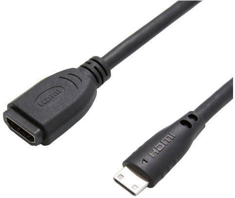 Roline - Kbel - Roline 15cm HDMI F - HDMI mini M kbel, fekete 12.99.3120