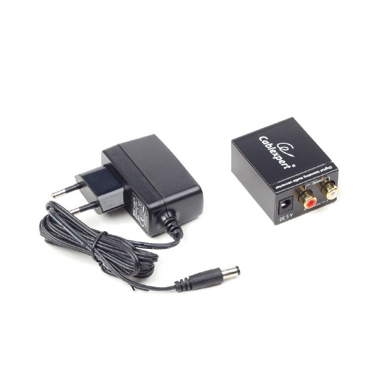 Gembird - Kbel Fordit Adapter - Digital to analog audio converter Gembird DSC-OPT-RCA-001