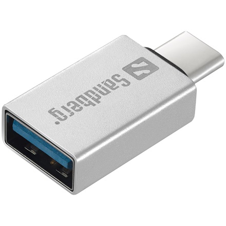 Sandberg - Kbel Fordit Adapter - Fordt USB-C - USB 3.0 Dongle Gigabit Sandberg 136-24