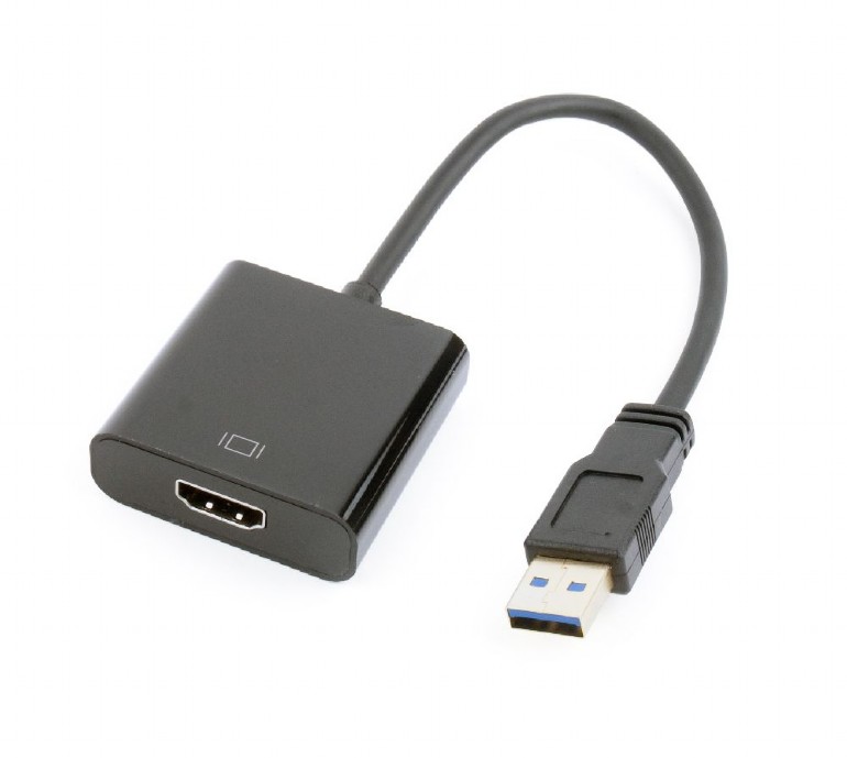 Gembird - Kbel Fordit Adapter - Gembird USB3.0 - HDMI Fordt