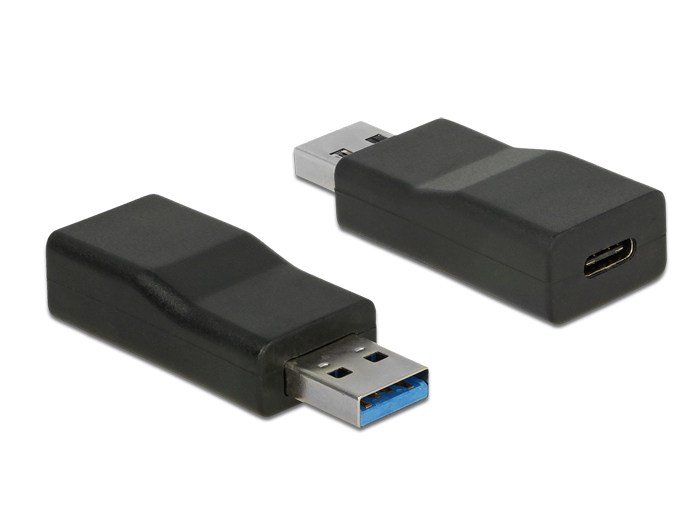 DeLOCK - Kbel Fordit Adapter - Fordt USB3.1 A - USB Type-C M/F Delock 65696