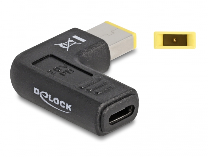DeLOCK - Kbel Fordit Adapter - Fordt USB Type C F (anya) - Lenovo Square M 90fok hajlit (papa) Delock 60003