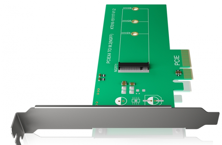 Raidsonic - Kbel Fordit Adapter - Raidsonic PCIE- 1xM.2 NVME IB-PCI208 fordt