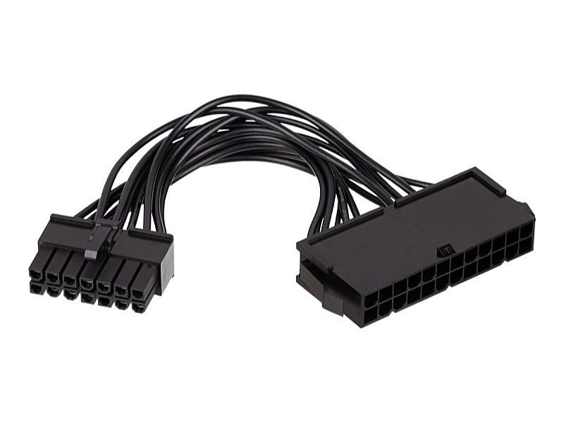 Akyga - Kbel Fordit Adapter - Fordt Tp 14pin m - 24pin F 10cm Akyga AK-CA-77 AKYGA Adapter with Cable AK-CA-77 P1 20+4pin f Lenovo 14pin m 10cm Akyga AK-CA-77 - Power adapter - 24 pin ATX (F) to 14 pin power (M) - 10 cm - for Lenovo Erazer X315; X510; H53X; K450; ThinkCentre M73; M