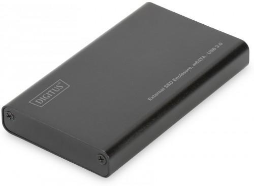 Digitus - Winchester hz USB - USB3 HDD Hz SATA Digitus External SSD Enclosure DA-71112 Digitus DA-71112 mSATA merevlemez doboz USB 3.2 (1. generci) (USB 3.0)