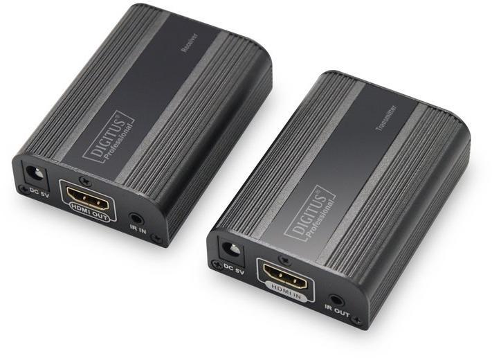 Digitus - Kbel Fordit Adapter - Eloszt HDMI Extender Digitus 60m-ig 4K Extender szett DS-55204