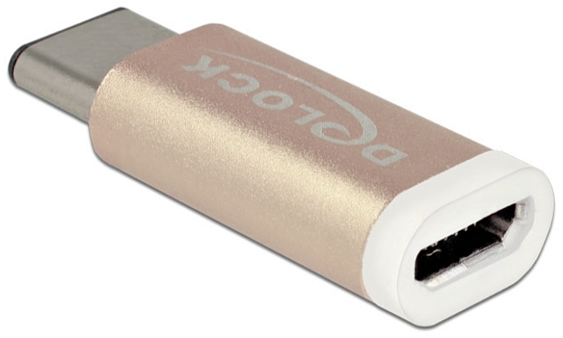 DeLOCK - Kbel Fordit Adapter - Delock USB3.1 Type-C Gen2 M - USB 2.0 micro F fordt, rz