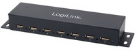 Logilink - USB Adapter Irda BT RS232 - LogiLink UA0148 fmhzas falra szerelhet 7 portos USB2.0 hub