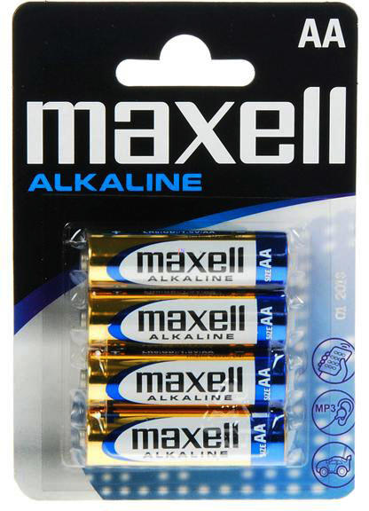 Maxell - Akku / Elem (Szabvnyos) - MAXELL Alklielem LR-3 AAA 4db-os MAX164010 , 723671.04.CN