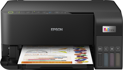 EPSON - Tintasugaras MFP - Epson EcoTank L3550 Color A4 MFP C11CK59403 Black