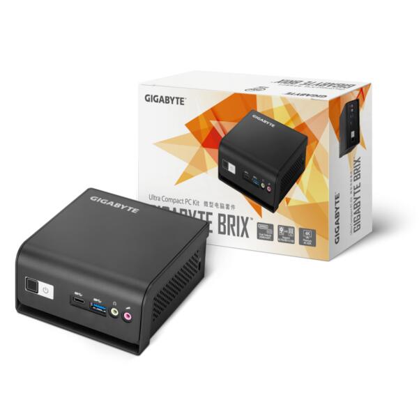 GigaByte - PC vzak barebone - PC Gigabyte BRIX GB-BMCE-5105 N5105 2.9 GHz, HDMI, MiniDisplayport, LAN, WIFI, Bluetooth, 2,5