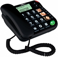 Maxcom - X Egyb - Maxcom KXT480 asztali telefon, fekete