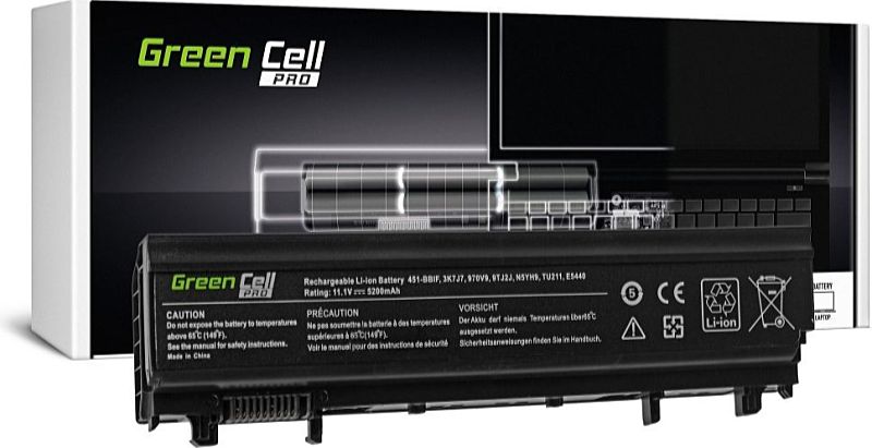 Green Cell - Akkumultor (kszlk) - Green Cell Dell Latitude E5440 E5540 10.8V 5200mAh utngyrtott notebook akku