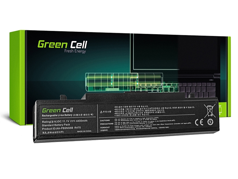 Green Cell - Akkumultor (kszlk) - Green Cell Samsung AA-PB9BC6B/S6B 4400mAh 11,1V utngyrtott notebook akkumultor
