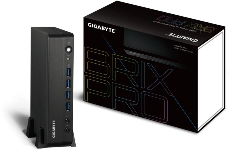 GigaByte - PC vzak barebone - PCm Gigabyte BRIX GB-BSI5-1135G7 4xHDMI WiFi BT M.2 socket GBe