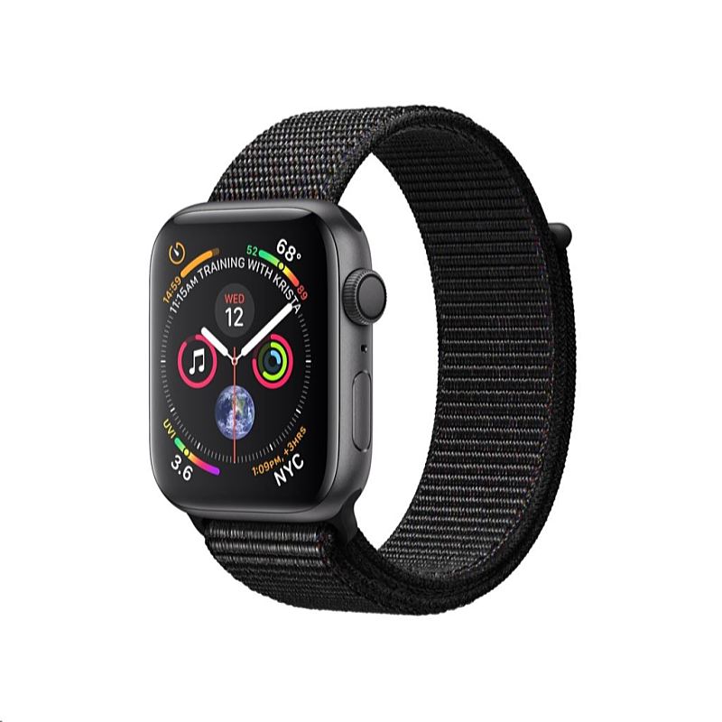 Apple - Mobil Eszkzk - Apple Watch Series 4 GPS 44mm okosra, Fekete