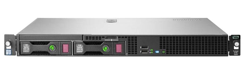 HP - Szerverek Srv s alkatrszek - HPE ProLiant DL20 Gen9 E3-1220v6 16GB-U B140i 2LFF Non-hot Plug 290W PS Server