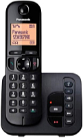 Panasonic - X Egyb - Panasonic KX-TGC220PDB zenetrgzits DECT telefon, fekete