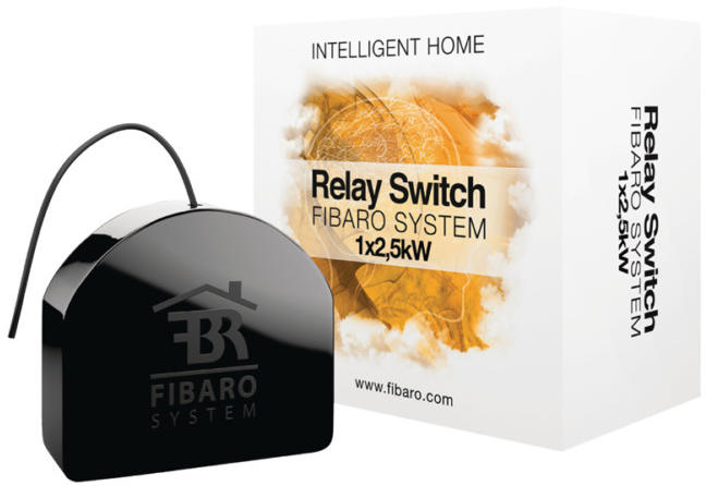 FIBARO - X Egyb - FIBARO FGS-212 Relay Switch 1x2,5kW